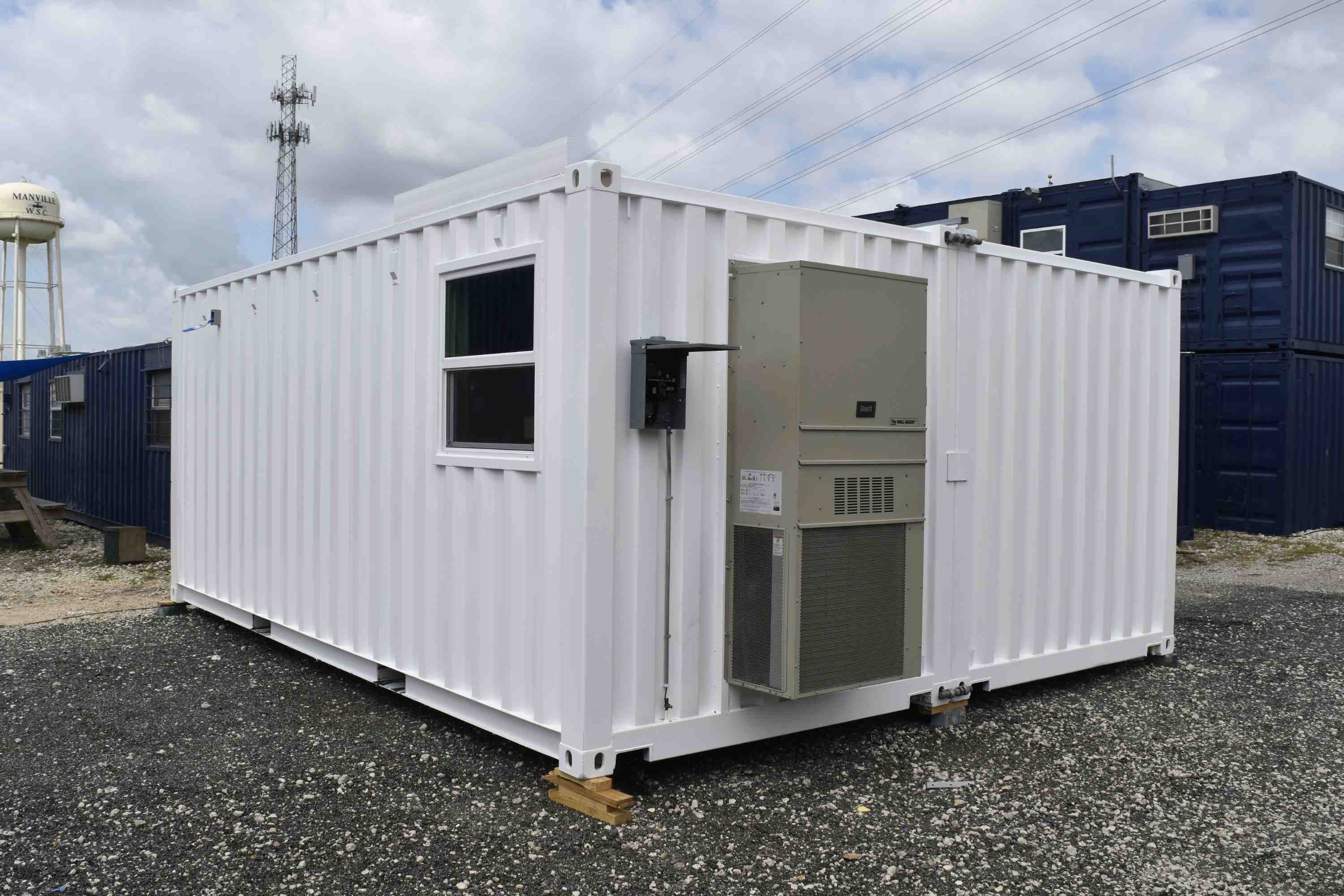 20ft double container structure exterior photo