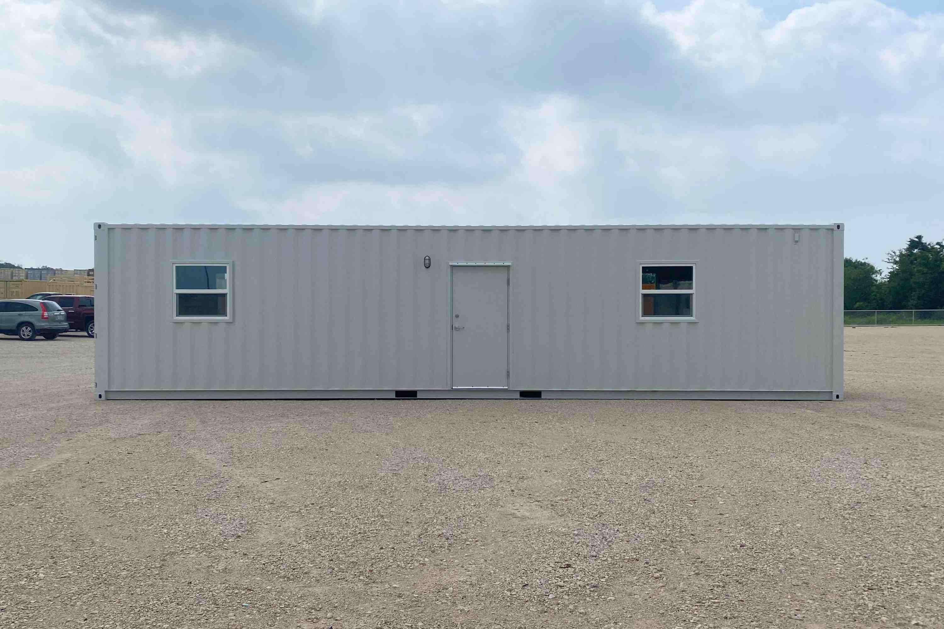 40ft Open Office exterior