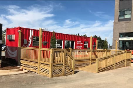 Workspace office shipping container