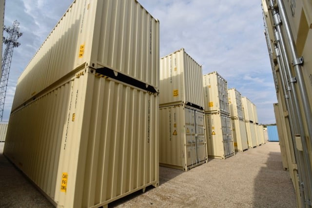 one-trip shipping container inventory