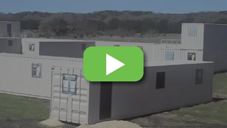 View video to tour the U.S. Military's use of portable container buildings.