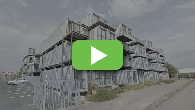 Seven Shipping Container Apartments Video