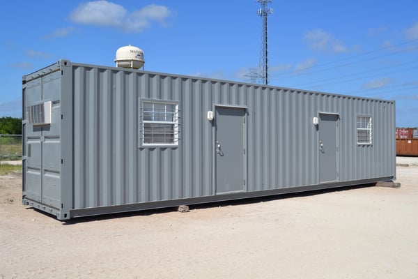 Shipping Container housing is durable, but maybe not a long term home.