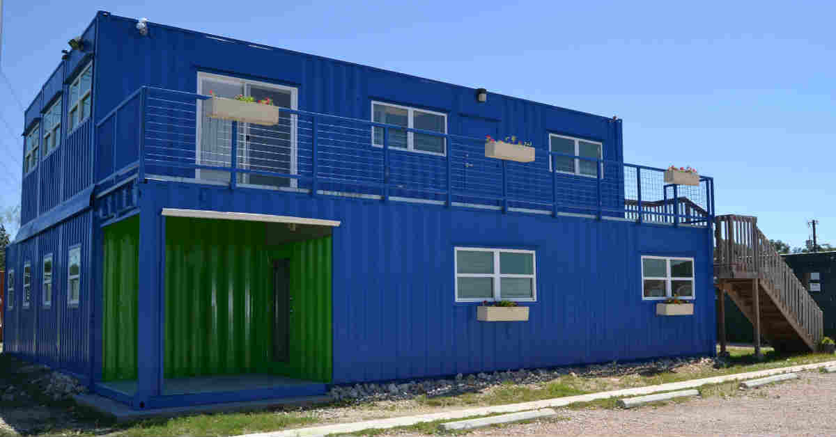 shipping container office