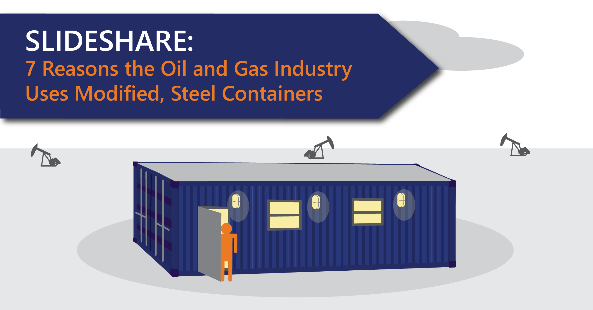 Why Oil and Gas Companies use Modified Shipping Containers