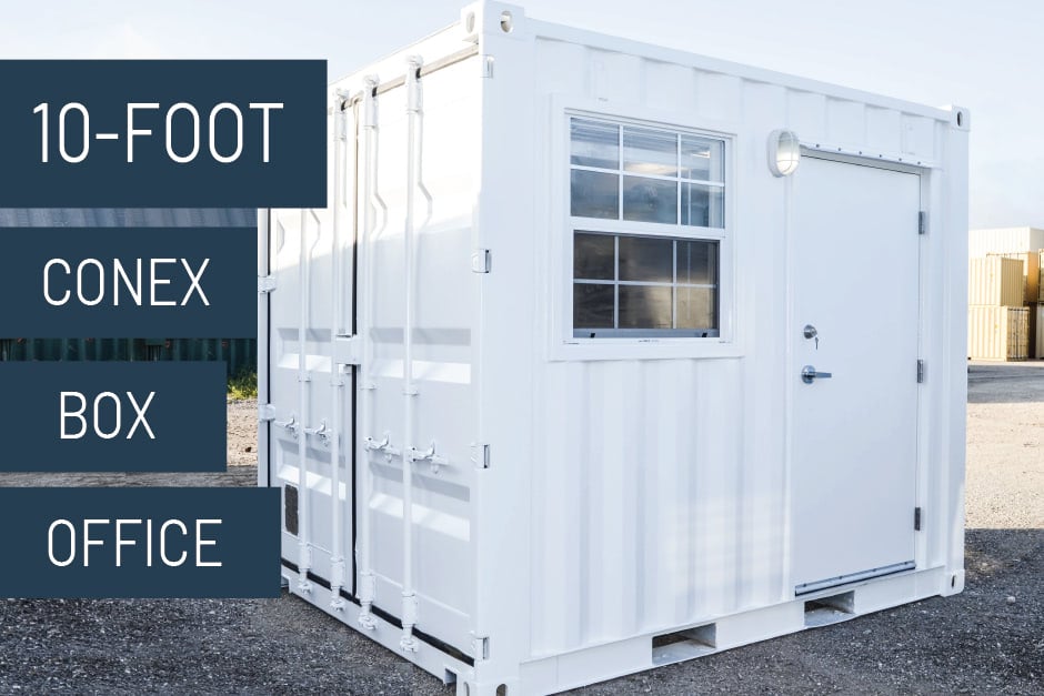 Small Office – Big Benefits: A 10-Foot Conex Box as a Workspace