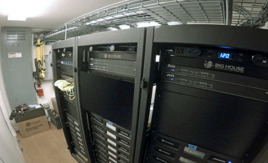 Audio Equipment Enclosure for Football Stadium