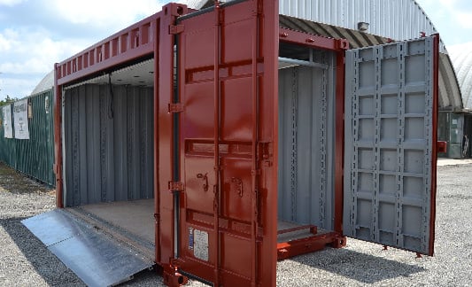 Examples and Explanations of Shipping Container Modifications