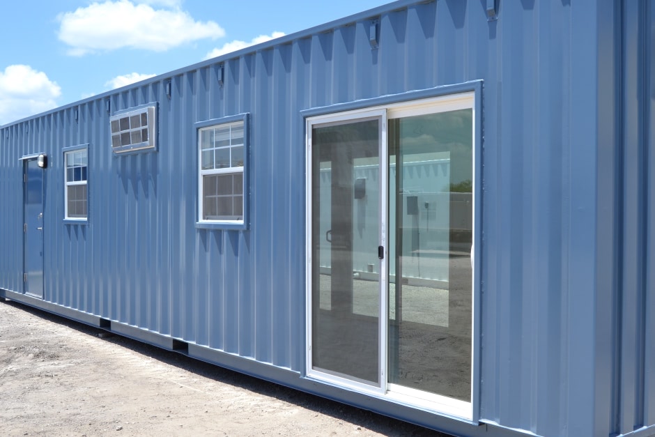 Approved shipping container building