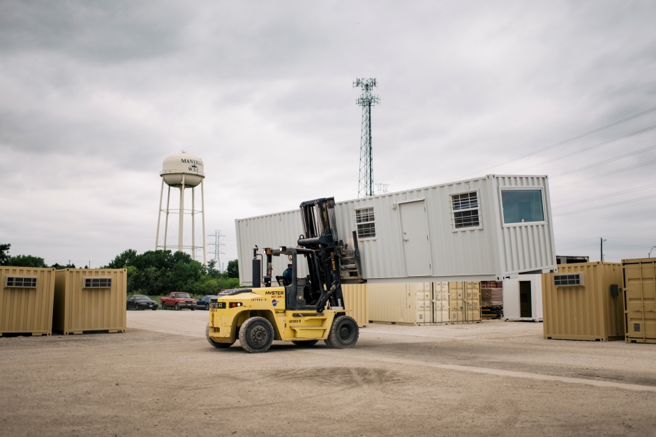 Shipping Container Forklift