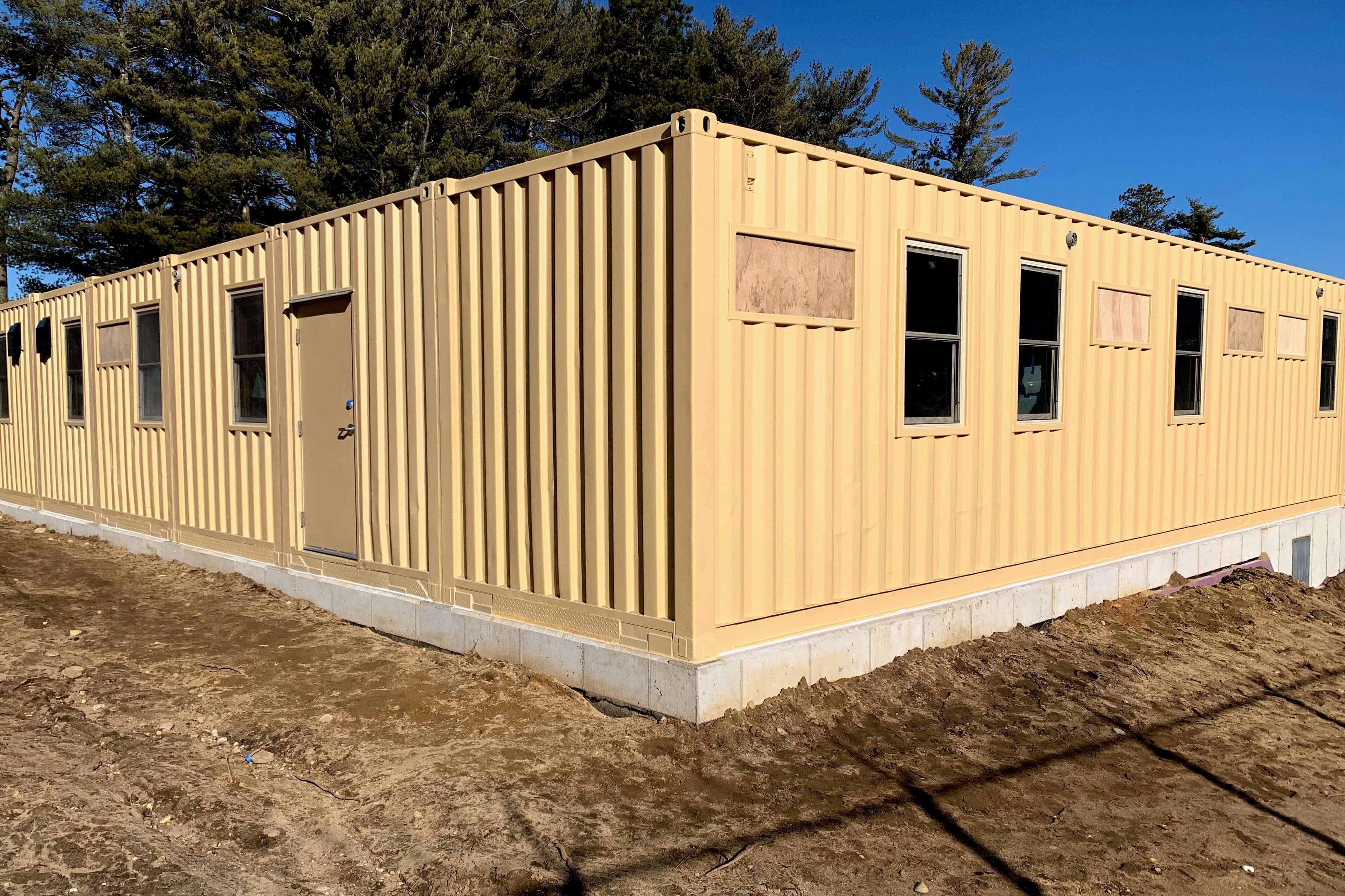 Foundation Options for Shipping Container Structures