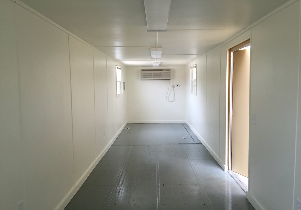 40-Foot Open Office Interior