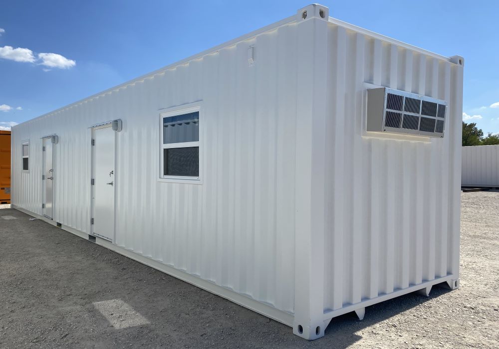 40-Foot Dual Office with Half-Bathroom Exterior