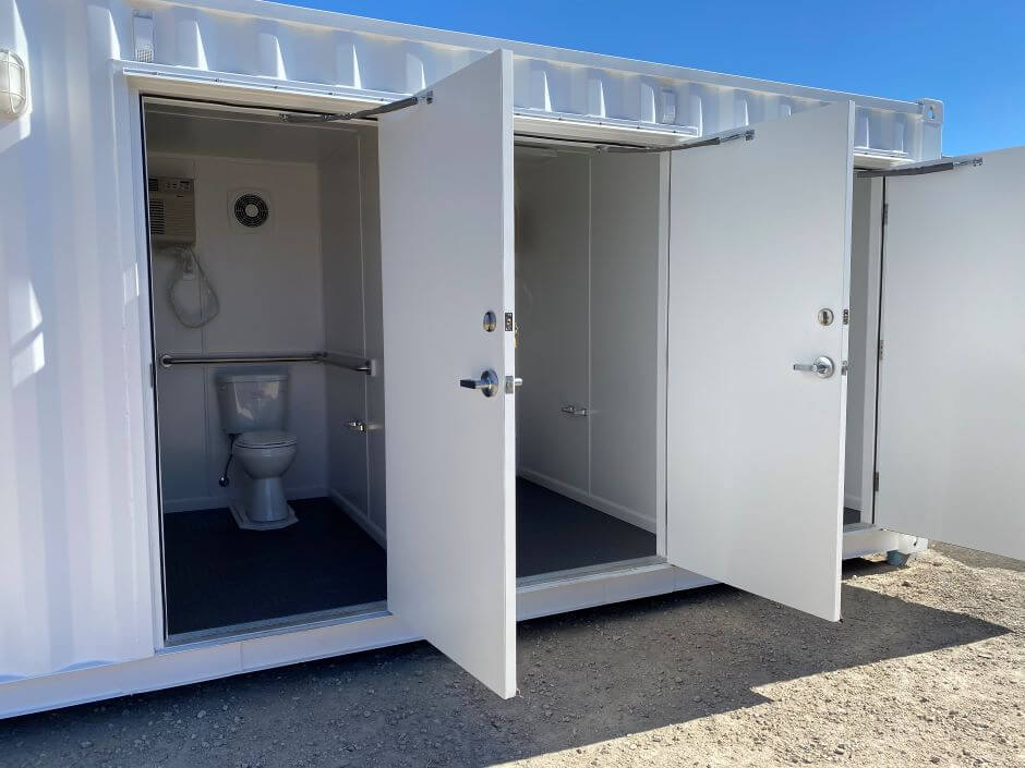 Learn whether a shipping container bathroom or porta potties are right for you.